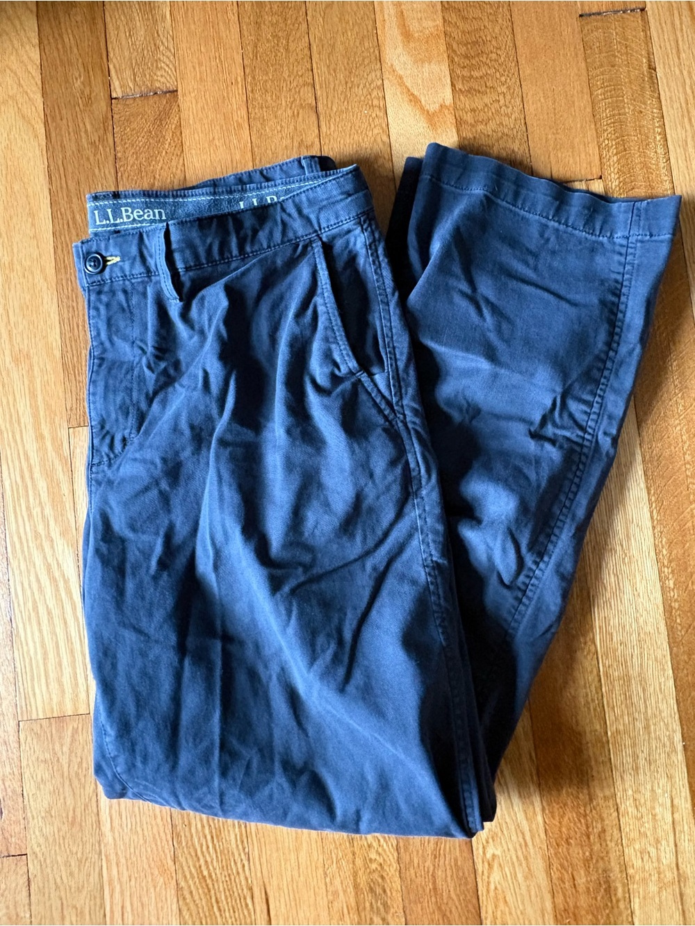 L.L. Bean Men’s Navy Blue Chinos